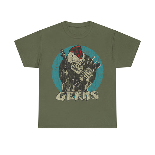 Germs Skull Ripper 1979 Music Band T-shirt