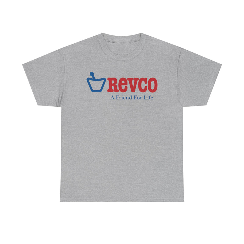Load image into Gallery viewer, Revco A Friend For Life Defunct Pharmacy Chain T-Shirt
