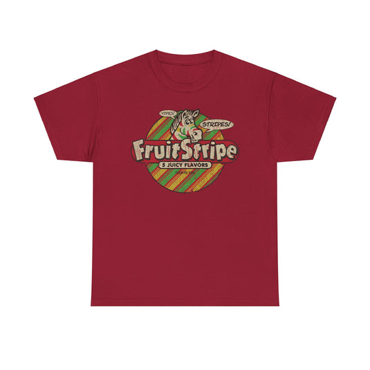 Fruit Stripe 1960 Yipes Stripes Flavor Chewing Gum Zebra T-shirt
