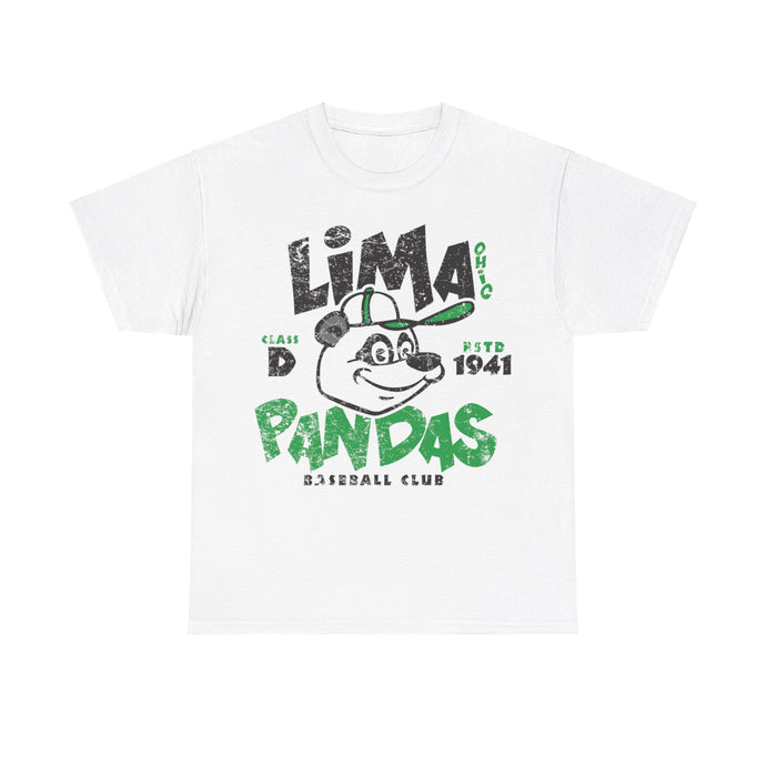 Lima Pandas Est 1941 Ohio Baseball T-shirt