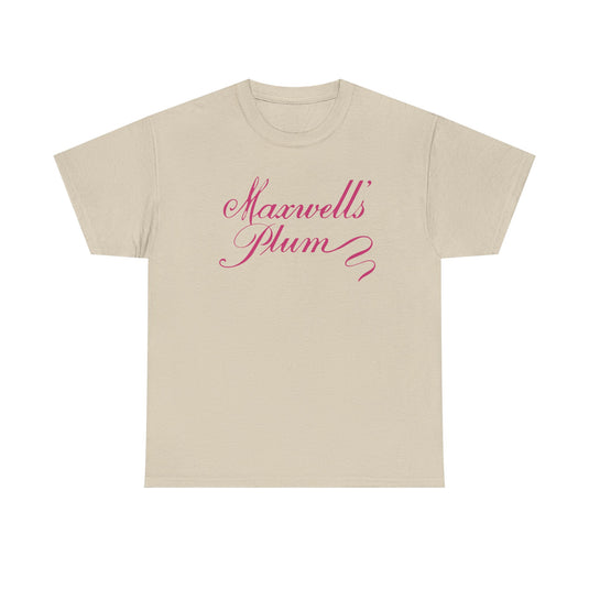 Maxwell's Plum T-Shirt - Restaurant Industry Defunct Logo Tee