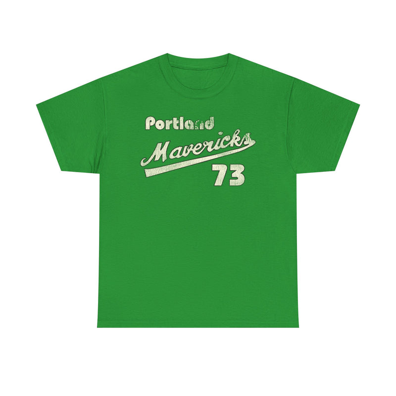 Load image into Gallery viewer, Portland Mavericks Distressed Logo Oregon Baseball T-shirt
