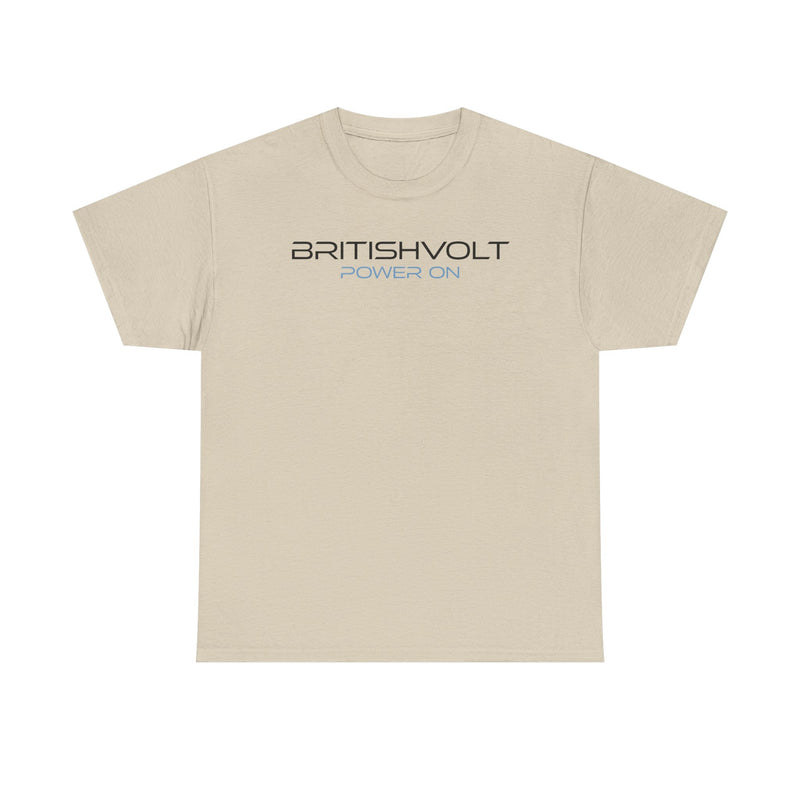 Load image into Gallery viewer, Britishvolt T-Shirt - EV Battery Industry Bankrupt Logo Tee
