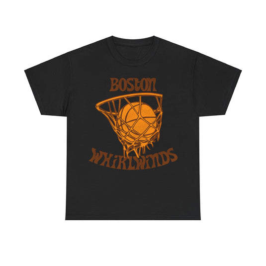 Boston Whirlwinds Basketball Team Nostalgic Retro T-shirt