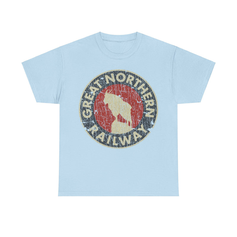 Load image into Gallery viewer, Great Northern Railway 1889 Railroad Distressed Print T-shirt
