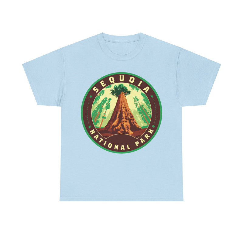 Load image into Gallery viewer, Sequoia National Park California Round Logo T-shirt
