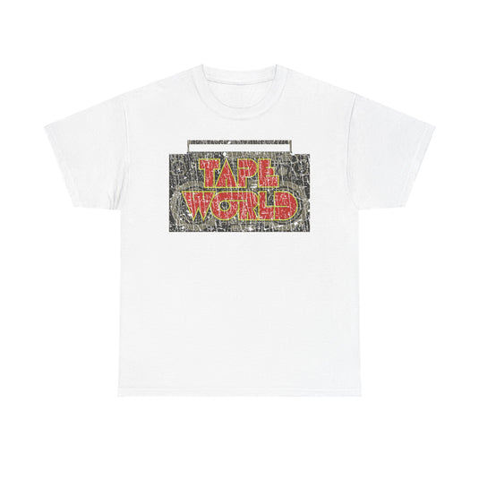 Tape World Boombox 1978 Mall Music Store T-shirt