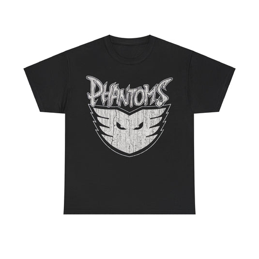 Philadelphia Phantoms Pennsylvania White Logo Ice Hockey T-shirt