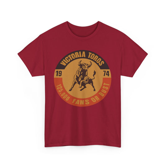 Victoria Toros Texas League Baseball 1974 T-shirt