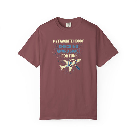 Award Space Fun Credit Card Points Miles Travel Graphic T-shirt