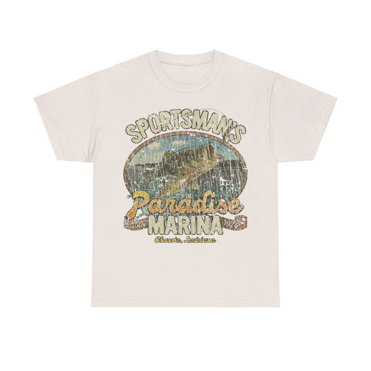 Sportsmans Paradise Louisiana Marina Store T-shirt