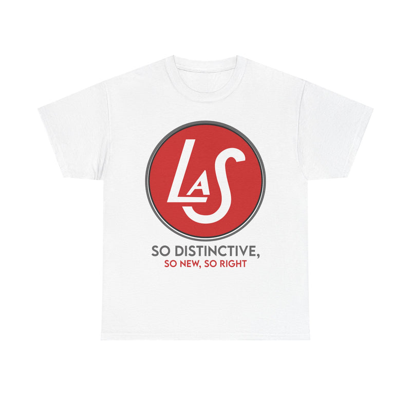 Load image into Gallery viewer, LaSalle So Distinctive So New So Right Red Circle Logo T-shirt
