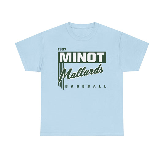 Minot Mallards Prairie League Baseball 1995-1997 North Dakota T-shirt