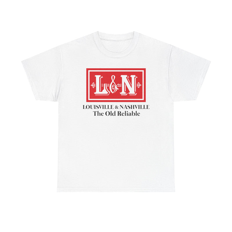 Load image into Gallery viewer, Louisville Nashville Old Reliable Railroad Vintage Train Logo T-Shirt
