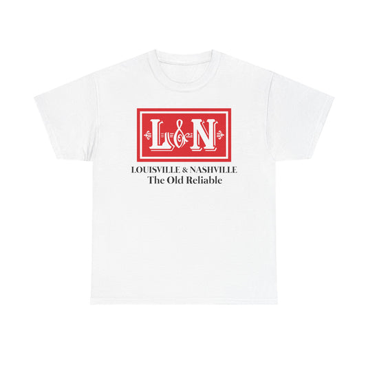 Louisville Nashville Old Reliable Railroad Vintage Train Logo T-Shirt