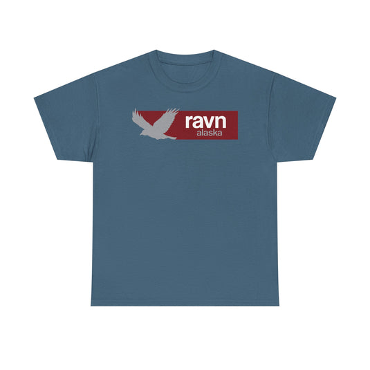 Ravn Alaska Airlines Vintage Logo T-Shirt Aviation Enthusiast