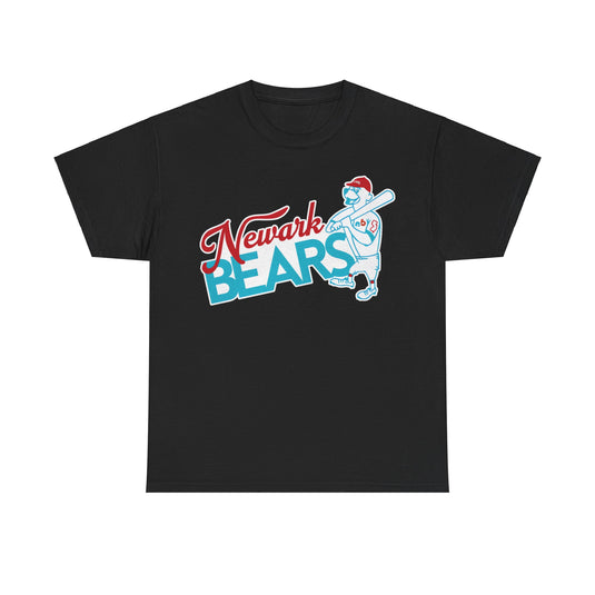 Newark Bears Nostalgic Retro Baseball Team T-shirt