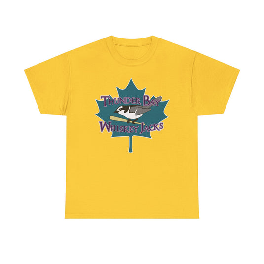 Thunder Bay Whiskey Jacks Canada Baseball 1993-1998 T-shirt