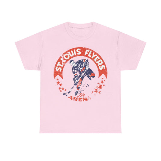 St Louis Flyers The Arena Missouri Hockey Team T-shirt