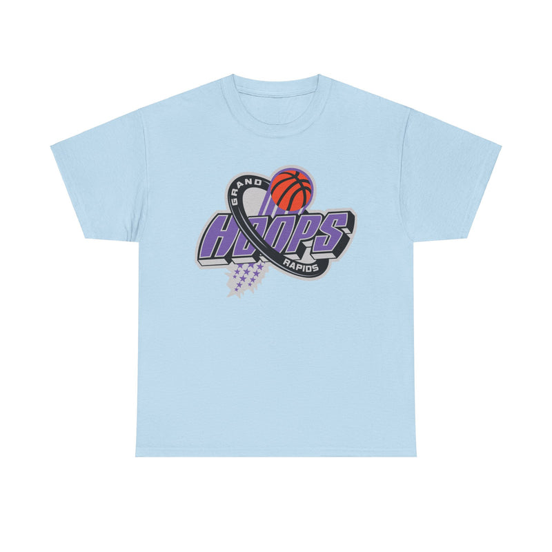 Load image into Gallery viewer, Grand Rapids Hoops Michigan CBA Basketball 1989-2003 T-shirt
