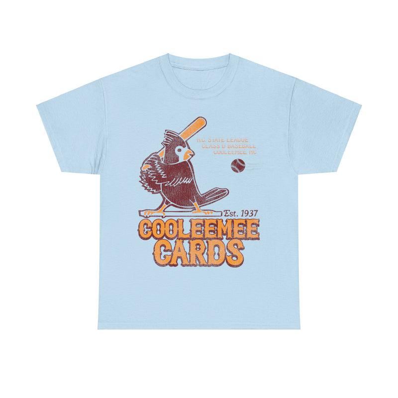 Load image into Gallery viewer, Cooleemee Cards Est 1937 Nostalgic Retro Baseball Team T-shirt
