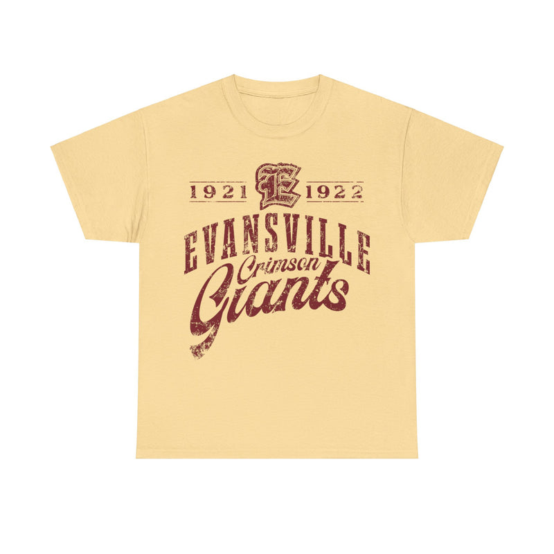 Load image into Gallery viewer, Evansville Crimson Giants Indiana 1921-1922 Football Team T-shirt
