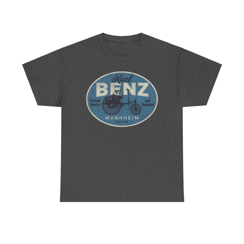 Load image into Gallery viewer, First Mercedes Benz Sign Logo Mannheim Baden Car T-shirt
