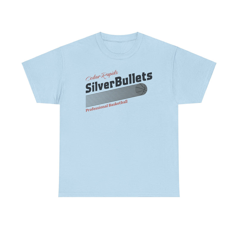 Load image into Gallery viewer, Cedar Rapids Iowa Silver Bullets CBA &#39;88-91 T-shirt
