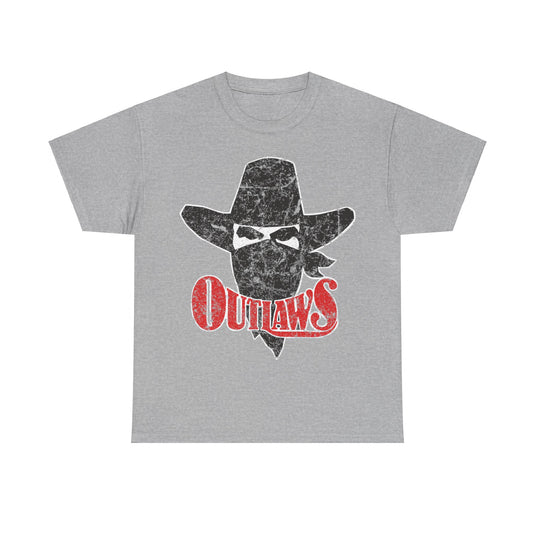 Arizona Outlaws Cowboy Logo Football Team T-shirt