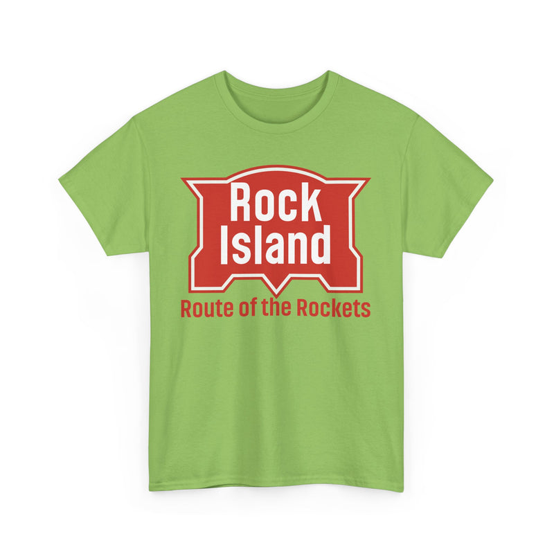 Load image into Gallery viewer, Rock Island Route of Rockets Vintage Railroad Logo T-Shirt
