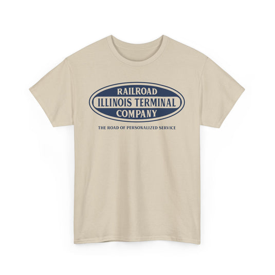 Illinois Terminal Personalized Service Railroad Logo Train T-Shirt