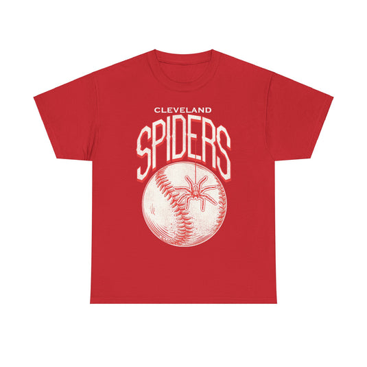 Cleveland Spiders Nostalgic Retro Baseball Team T-shirt