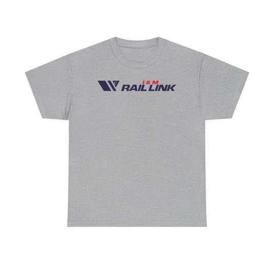 I&M Rail Link Railroad Vintage Train Railway Logo T-Shirt