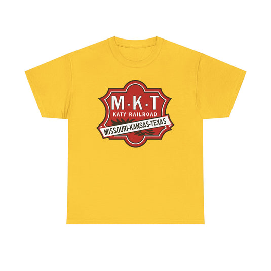 MKT Katy Railroad Missouri Kansas Texas Vintage Train Logo T-Shirt