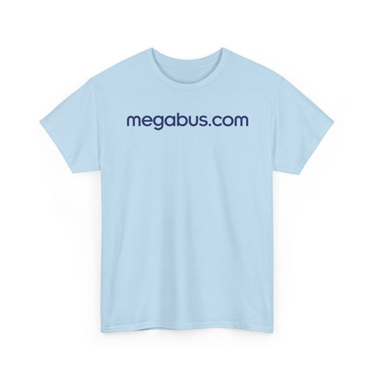 Megabus.com Defunct Bus Service T-Shirt Budget Travel Transportation Company Tee
