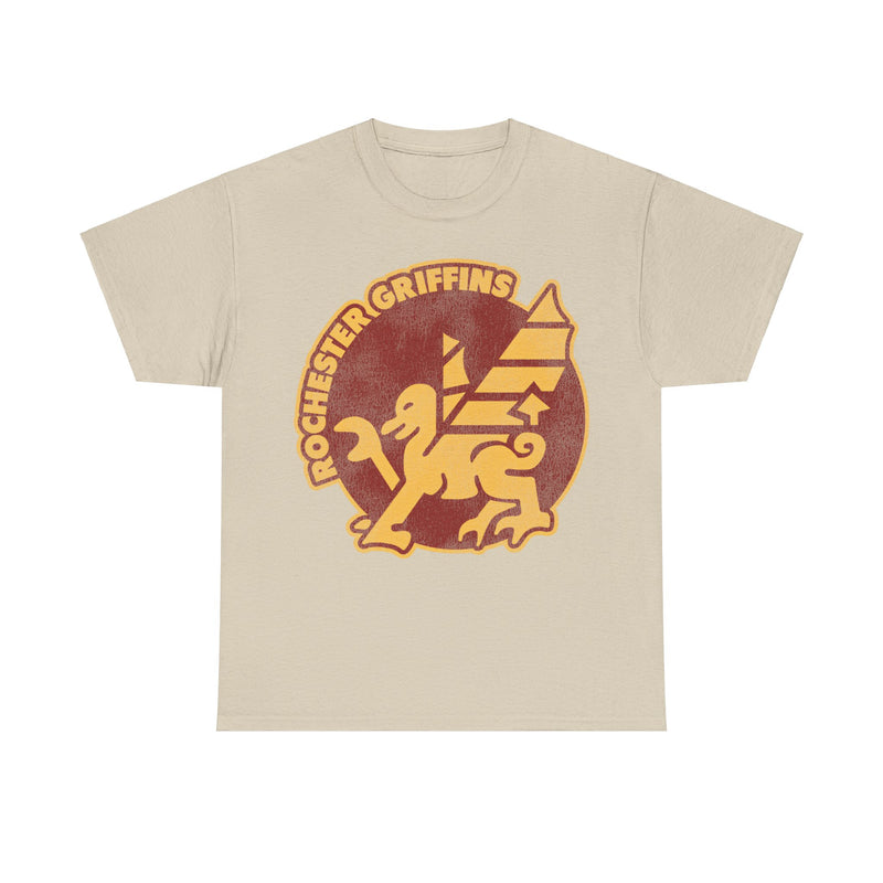 Load image into Gallery viewer, Rochester Griffins Lacrosse Team Nostalgic Retro Logo T-shirt
