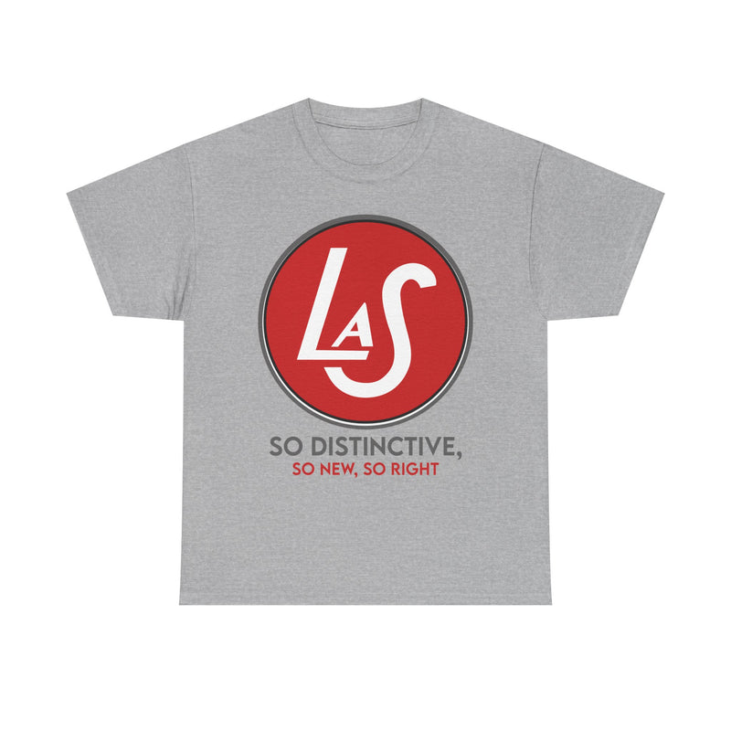 Load image into Gallery viewer, LaSalle So Distinctive So New So Right Red Circle Logo T-shirt
