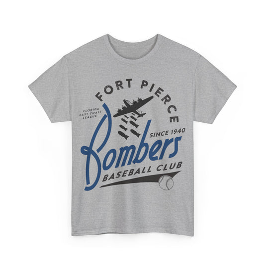 Fort Pierce Bombers Est 1940 Florida Baseball T-shirt