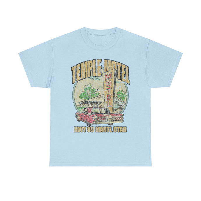 Temple Motel Manti Utah 1959 Hwy 89 T-shirt