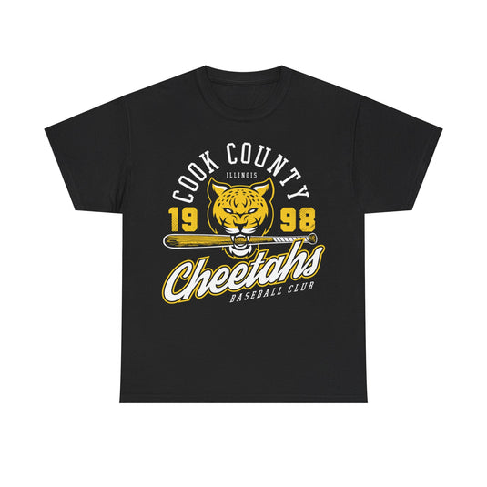 Cook County Cheetahs Illinois Baseball Team T-shirt