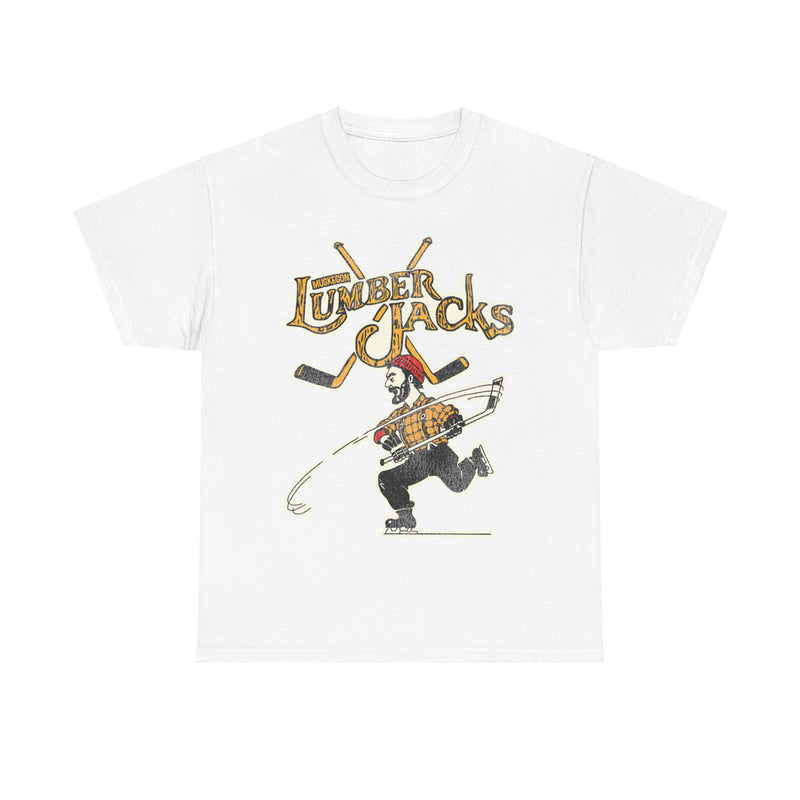 Load image into Gallery viewer, Muskegon Lumberjacks Michigan Hockey Team T-shirt
