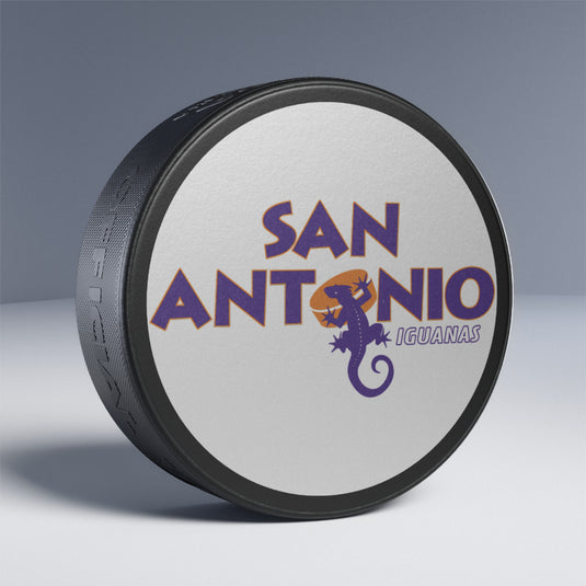 San Antonio Iguanas Texas CHL Hockey Puck