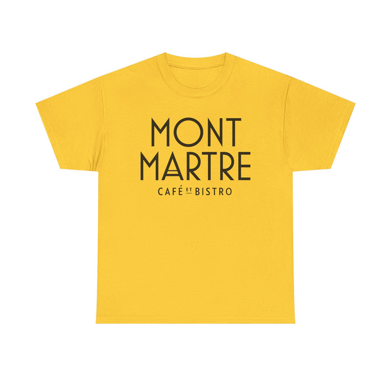 Load image into Gallery viewer, Café Montmartre T-Shirt - French Restaurant Industry Defunct Logo Tee
