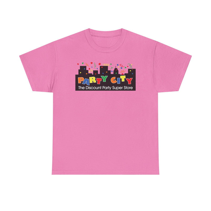 Load image into Gallery viewer, Party City T-Shirt Bankrupt Party Supply Store Vintage Logo Tee
