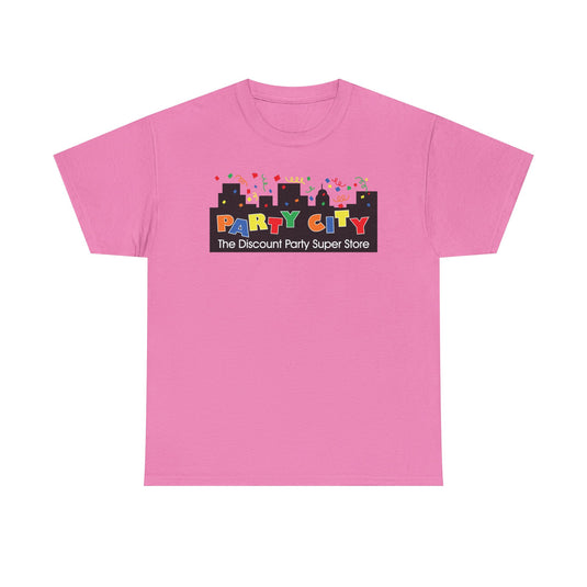 Party City T-Shirt Bankrupt Party Supply Store Vintage Logo Tee