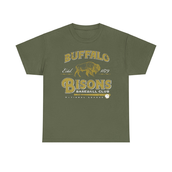 Buffalo Bisons Est 1879 New York Baseball T-shirt