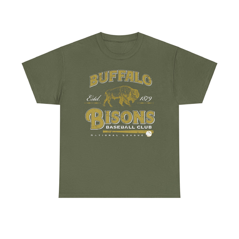 Load image into Gallery viewer, Buffalo Bisons Est 1879 New York Baseball T-shirt
