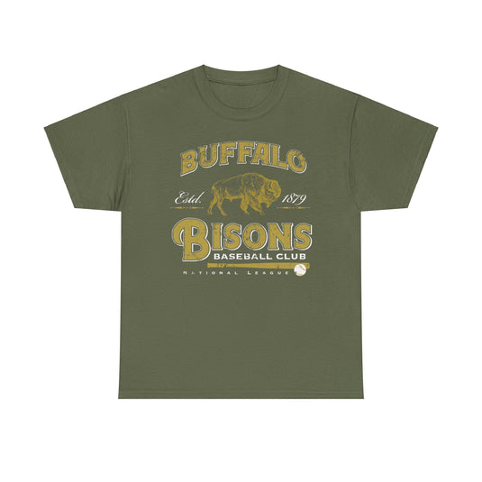 Buffalo Bisons Est 1879 New York Baseball T-shirt