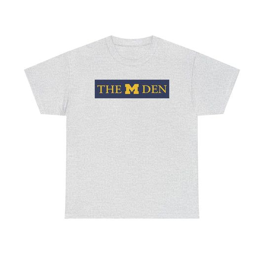 The M Den T-Shirt Defunct Michigan Store Bankrupt Company Logo Tee