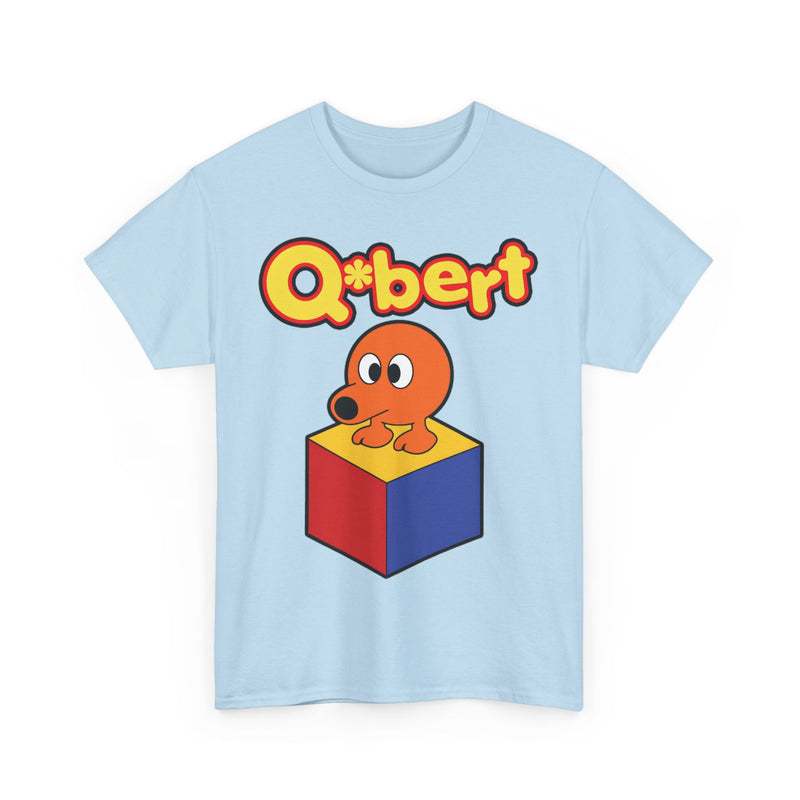 Load image into Gallery viewer, Qbert Logo Video Game Nostalgic T-shirt
